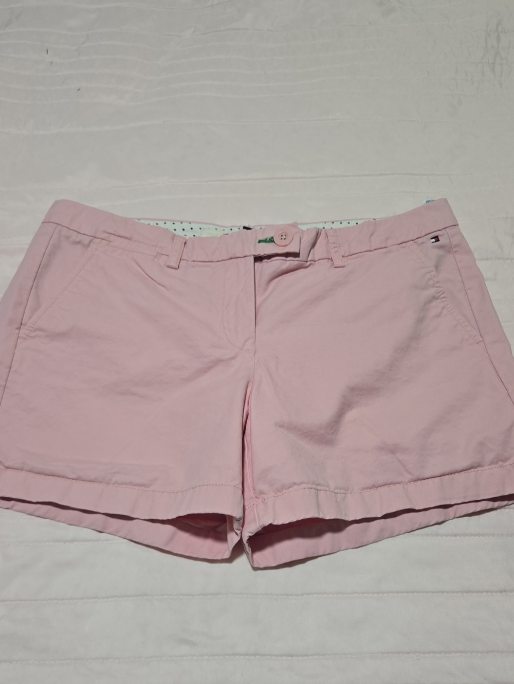 Tommy Hilfiger Light Pink Cotton Chino Shorts